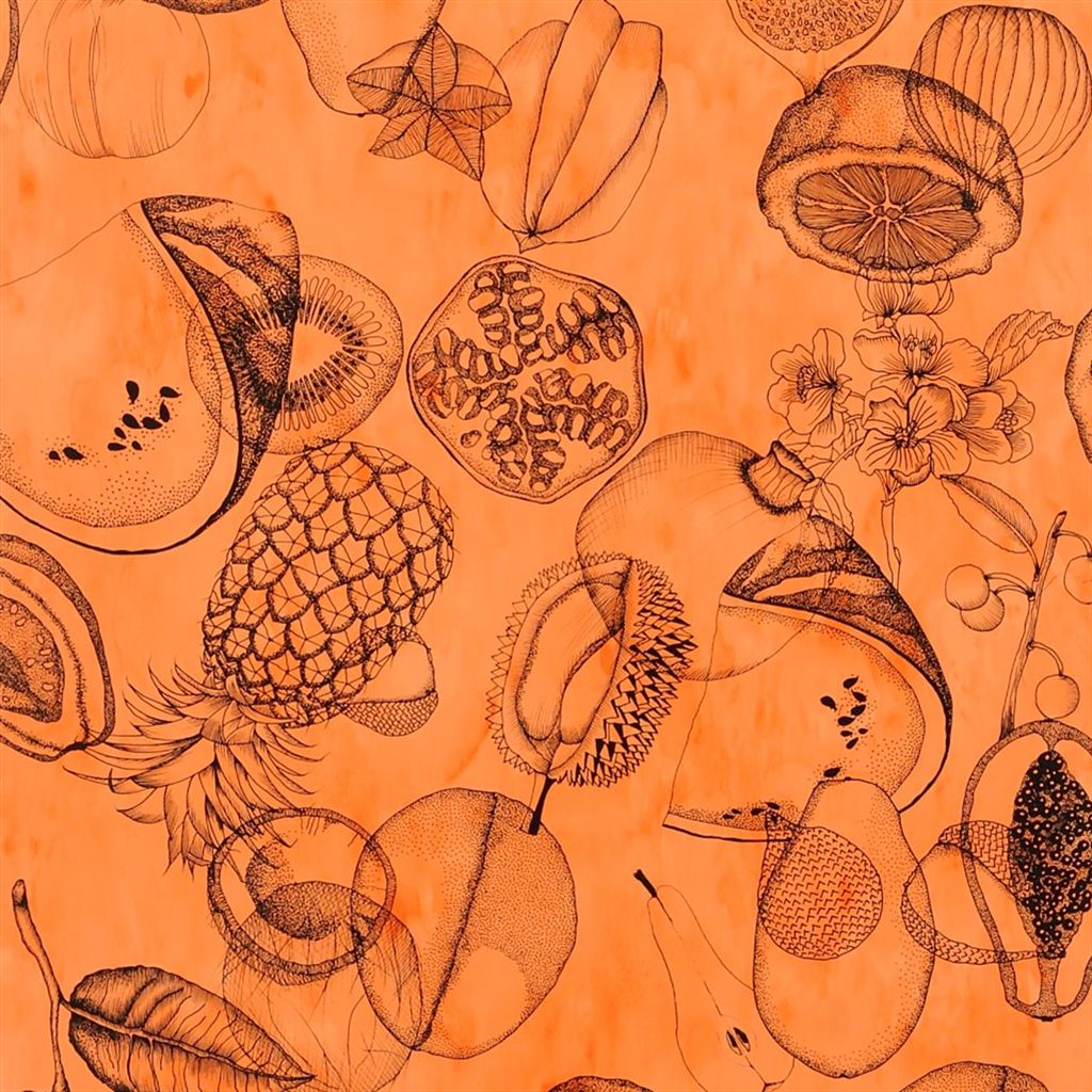 Agua Parati Wallpaper - Papaye - Christian Lacroix - PCL663/06 - Premier Wallcovering