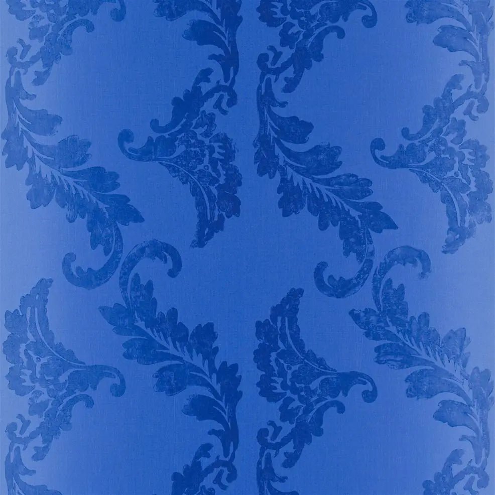 Aksu Wallpaper - Cobalt - P614/04 - Designers Guild - Premier Wallcovering