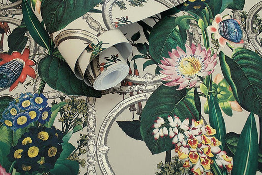 Alata Wallpaper - Beige - Holden Décor - 91431 - Premier Wallcovering