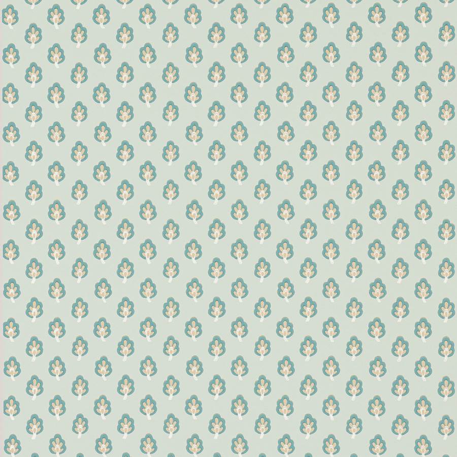 Albie Wallpaper - Blue - J187W - 02 - Jane Churchill - Premier Wallcovering