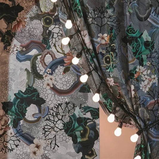 Algae Bloom Wallpaper - Graphite - Christian Lacroix - PCL7041/01 - Premier Wallcovering