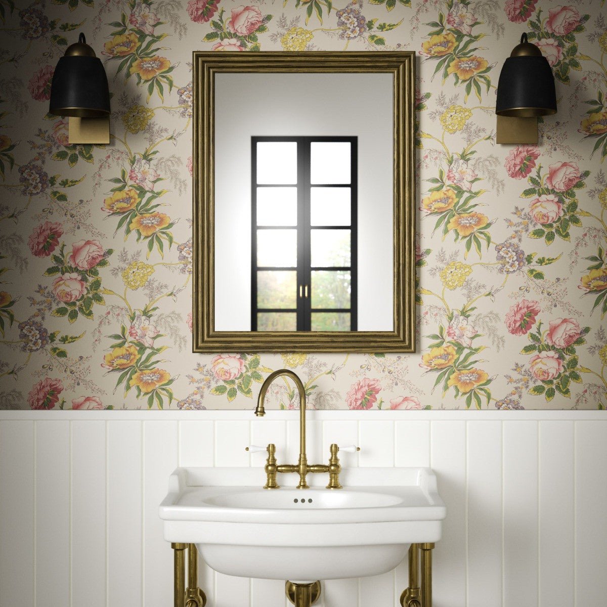 Allendale Wallpaper - Antique - Warner House - Premier Wallcovering