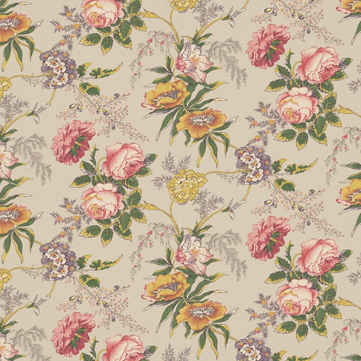Allendale Wallpaper - Antique - Warner House - Premier Wallcovering