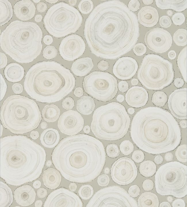 Alnwick Logs Wallpaper - Ash - DEBB216509 - Sanderson - Premier Wallcovering