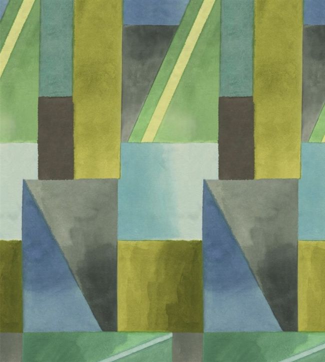Alphonse Wallpaper - Azure - PDG1109/01 - Designers Guild - Premier Wallcovering
