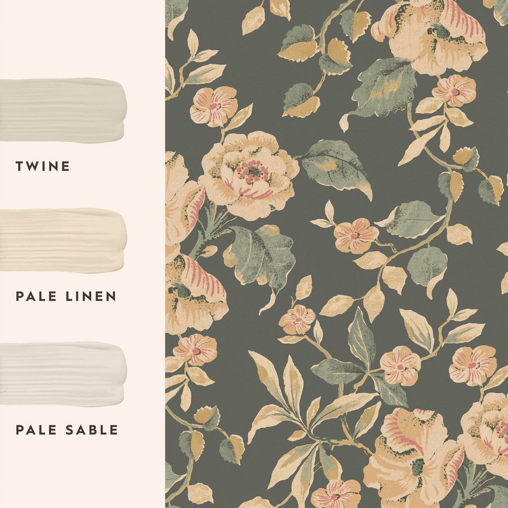 Alyworth Trail Wallpaper - Fern - Laura Ashley - 127396 - Premier Wallcovering