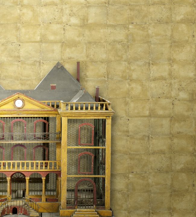 Amalienburg Wallpaper - Gold - Madeaux - W1000 - 02 - Premier Wallcovering