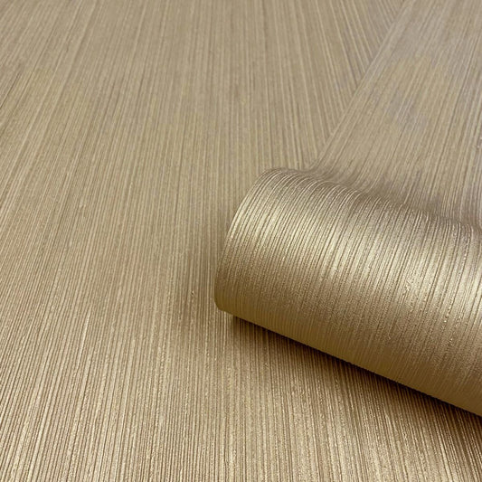 Amara Metallic Texture Wallpaper - Gold - Belgravia - 7394 - Premier Wallcovering