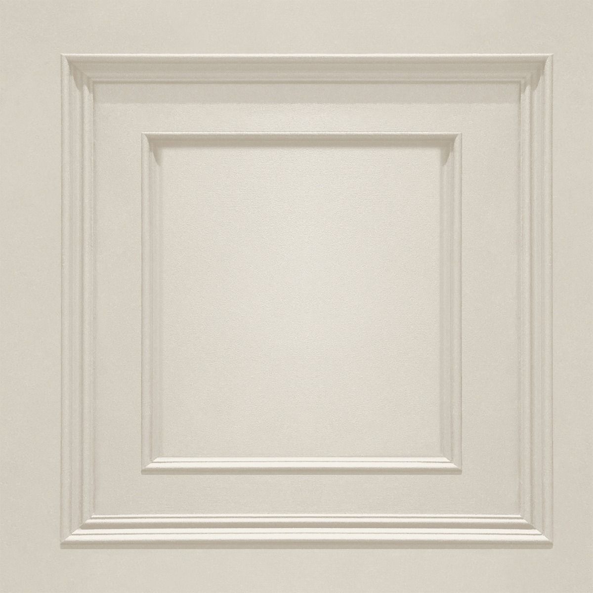 Amara Panel Vinyl Wallpaper - Cream - Belgravia - 7373 - Premier Wallcovering