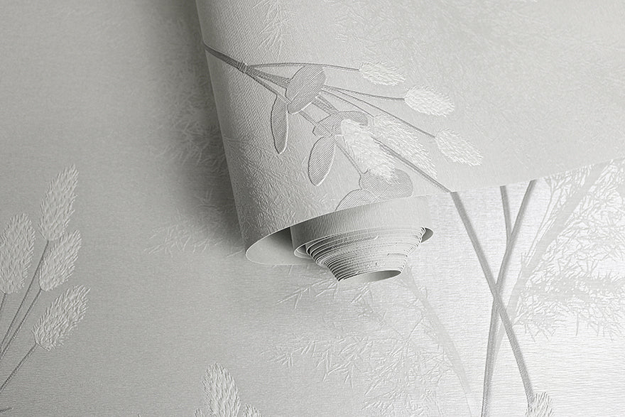 Amarante Wallpaper - Grey - Holden Décor - 36251 - Premier Wallcovering
