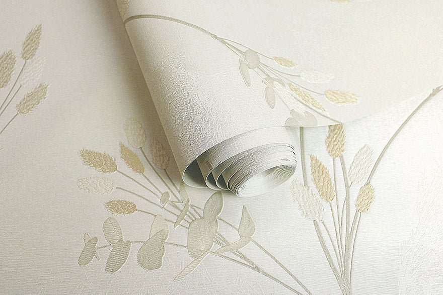 Amarante Wallpaper - Cream - Holden Décor - 36253 - Premier Wallcovering