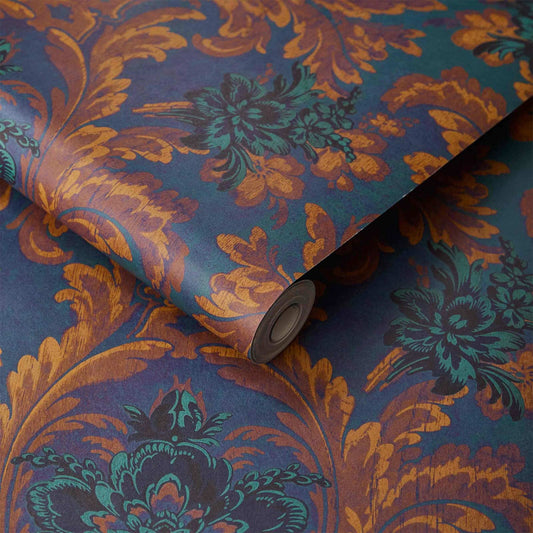 Amarantha Wallpaper - Ink - House of Hackney - 1 - WA - AMA - DI - INK - XXX - Premier Wallcovering