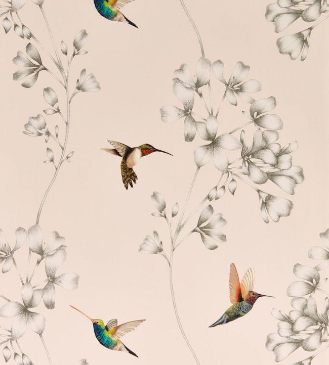 Amazilia Wallpaper - Powder/Pearl - HTEW112606 - Harlequin - Premier Wallcovering