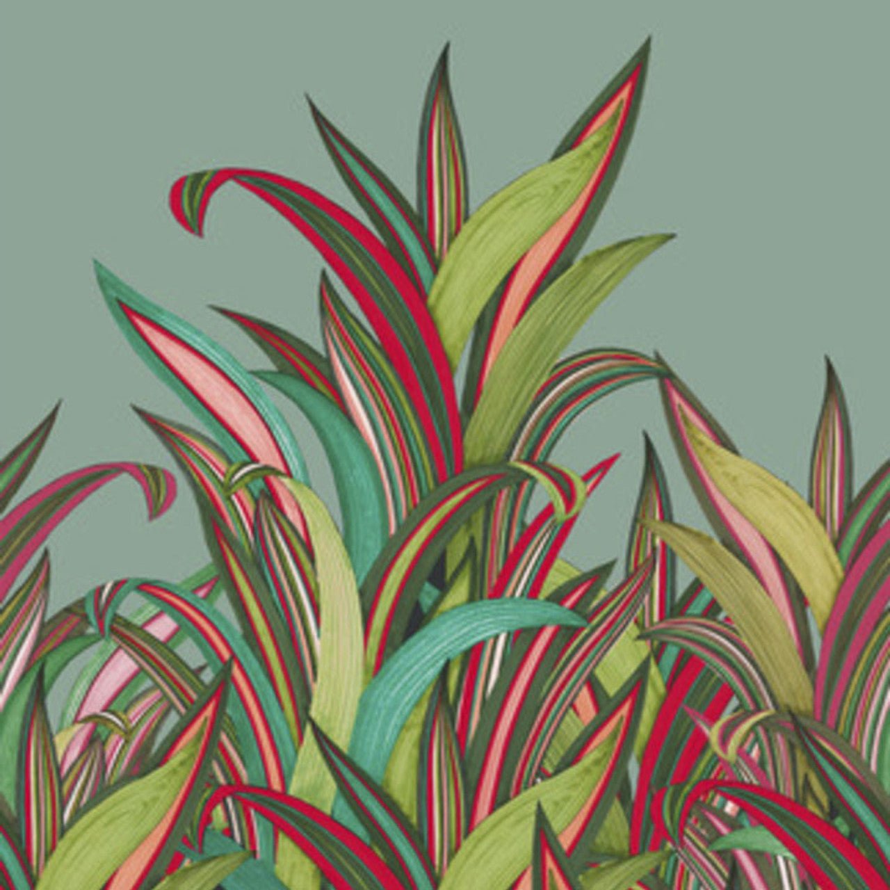 Amazing Mural Wallpaper - Green/Multi - Rasch - 542233 - Premier Wallcovering