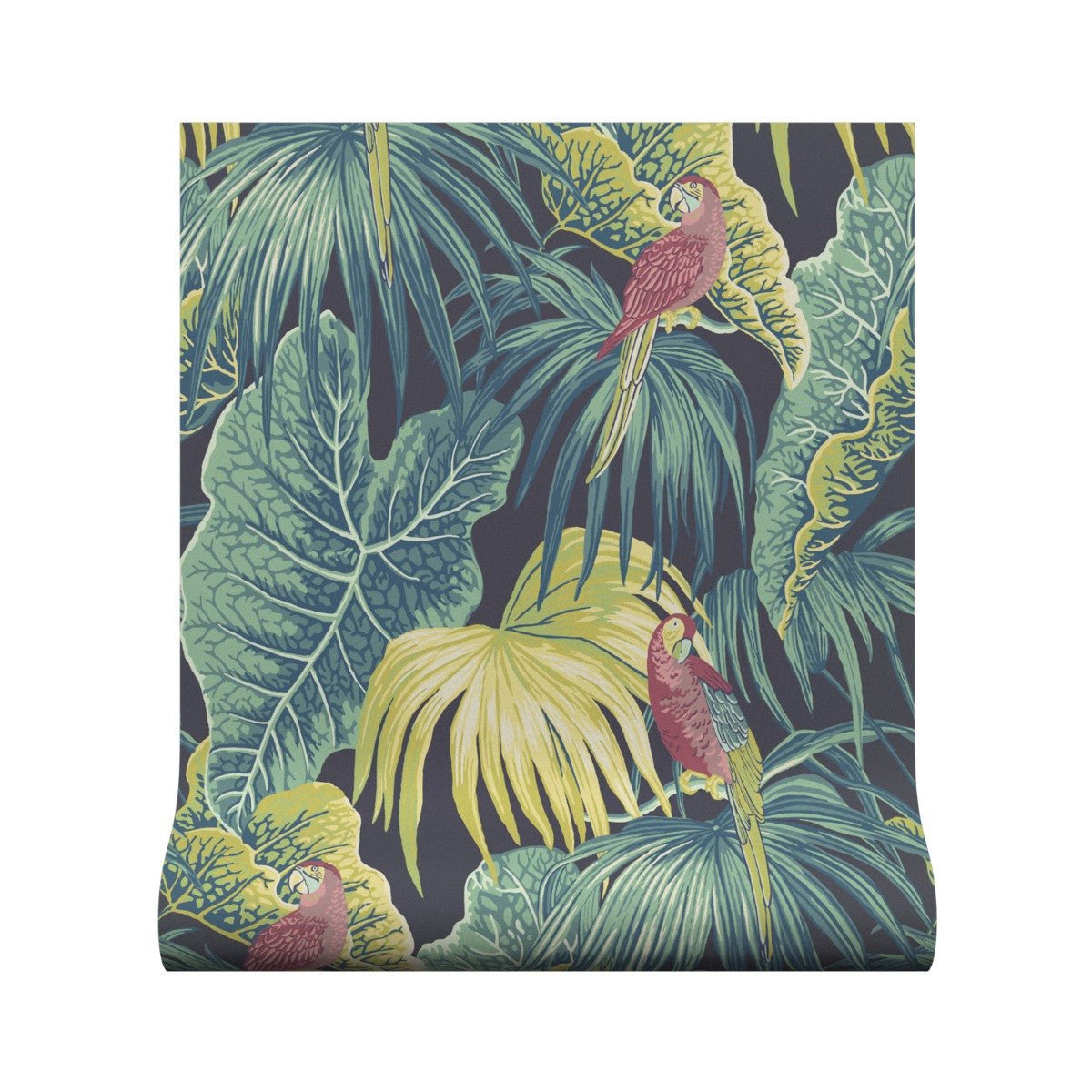 Amazon Wallpaper - Noir - Warner House - Premier Wallcovering