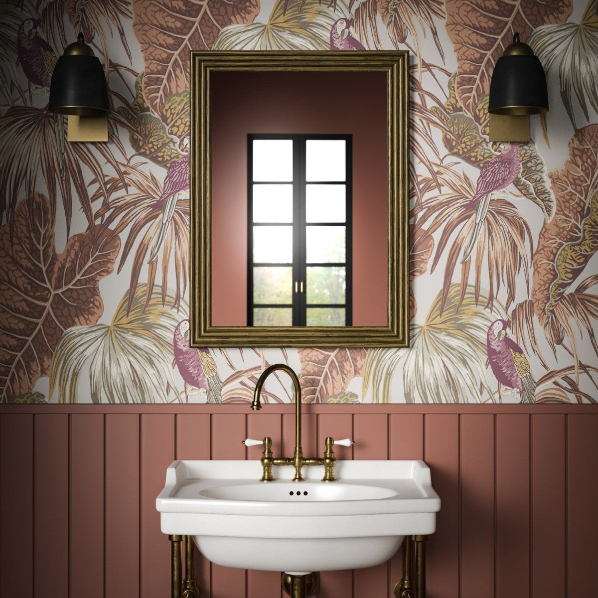 Amazon Wallpaper - Spice - Warner House - Premier Wallcovering
