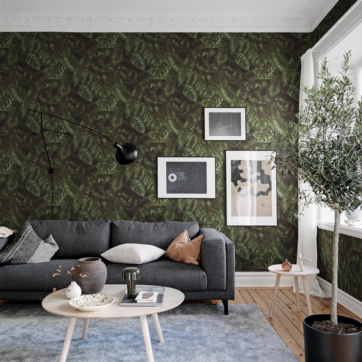 Amazon Wallpaper - Fern - Rebel Walls - R17441 - Premier Wallcovering