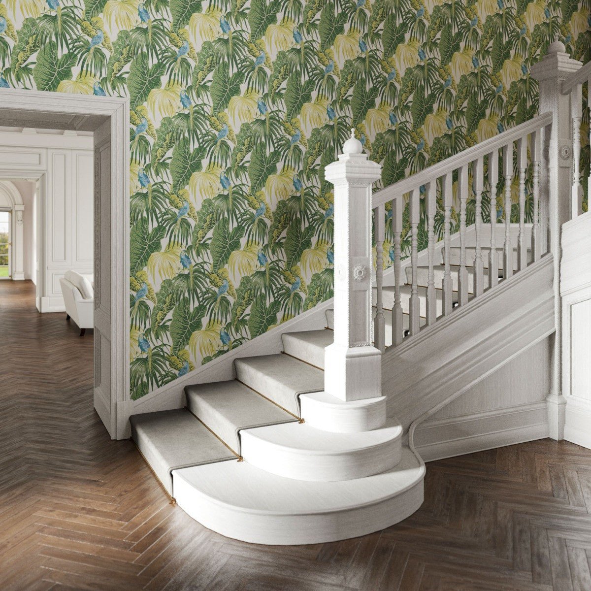 Amazon Wallpaper - Citrus - Warner House - Premier Wallcovering