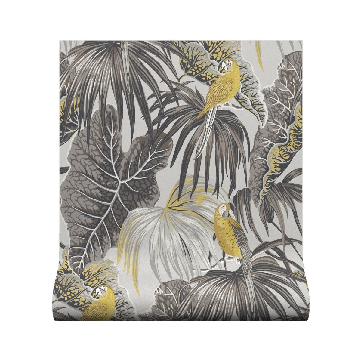 Amazon Wallpaper - Charcoal - Warner House - Premier Wallcovering