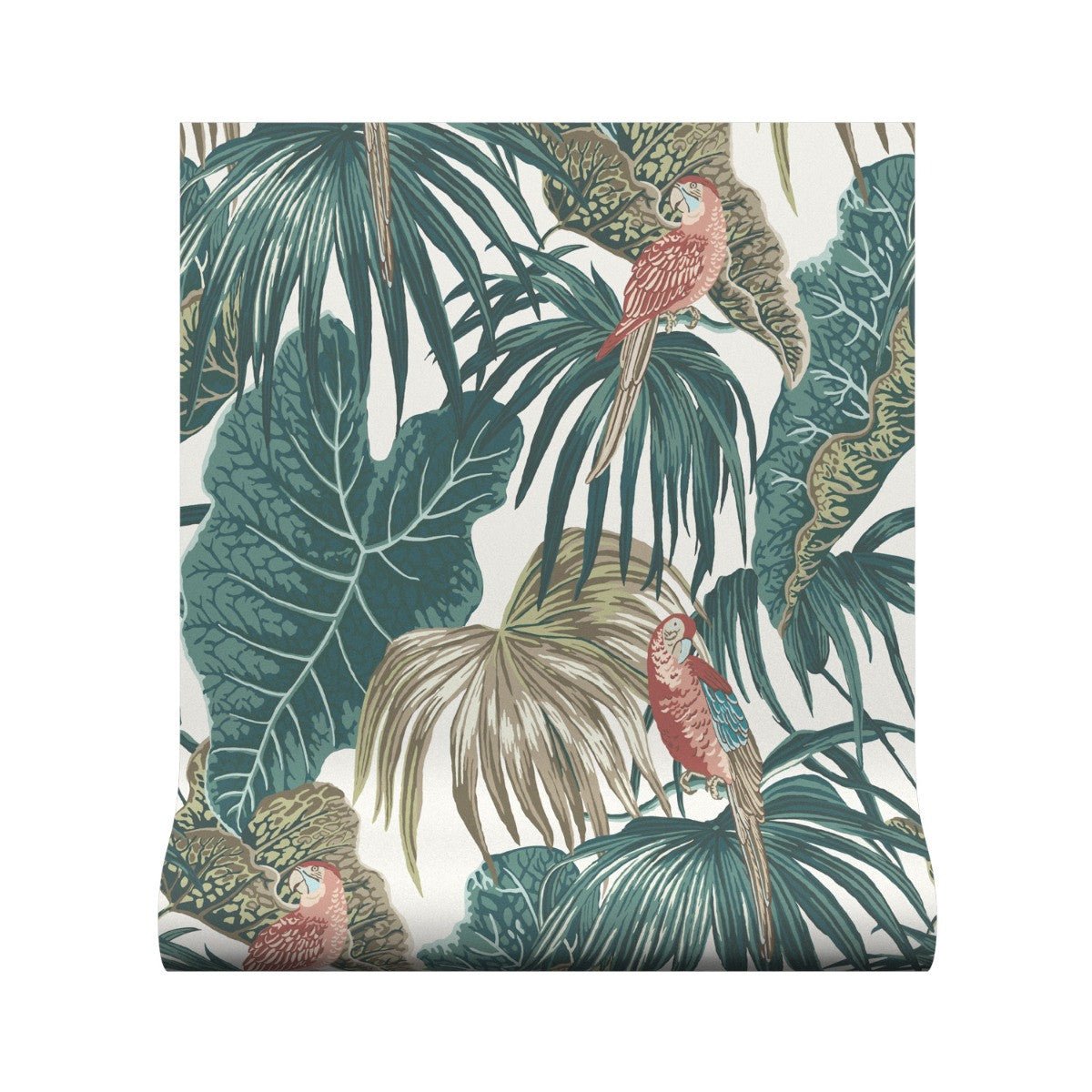 Amazon Wallpaper - Jade - Warner House - Premier Wallcovering
