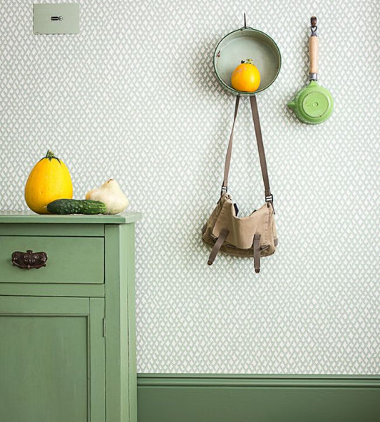 Amime Wallpaper - Purbeck Stone - 4401 - Farrow & Ball - Premier Wallcovering