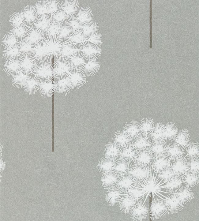 Amity Wallpaper - Silver/Chalk - HPUT111889 - Harlequin - Premier Wallcovering