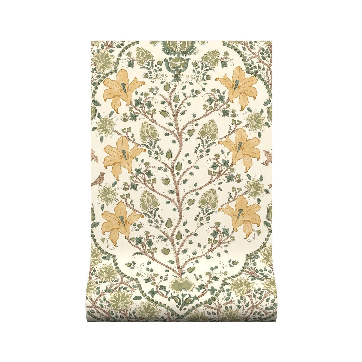 Amoli Wallpaper - Fern - Warner House - Premier Wallcovering