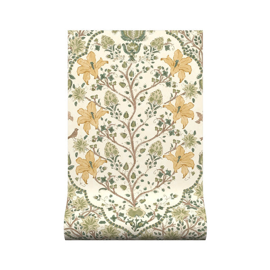 Amoli Wallpaper - Fern - Warner House - Premier Wallcovering