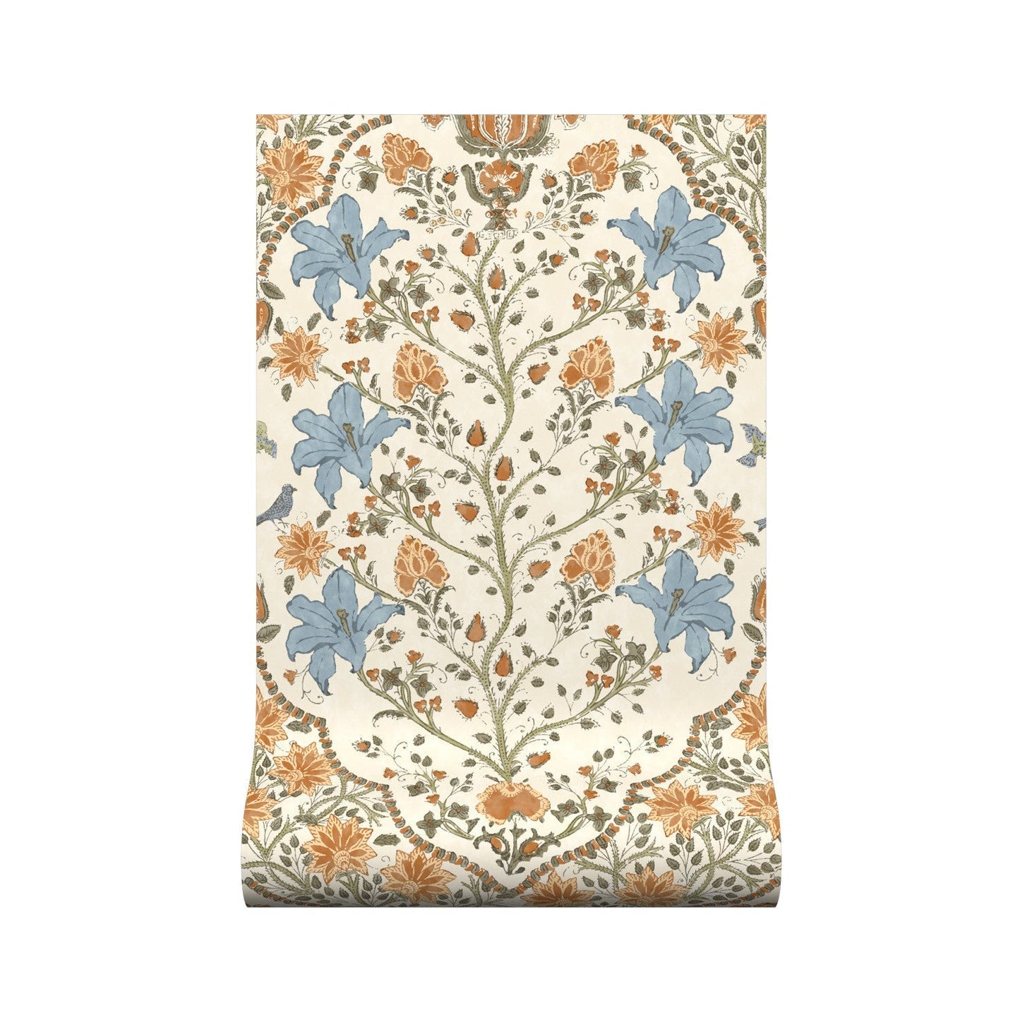 Amoli Wallpaper - Ginger - Warner House - Premier Wallcovering