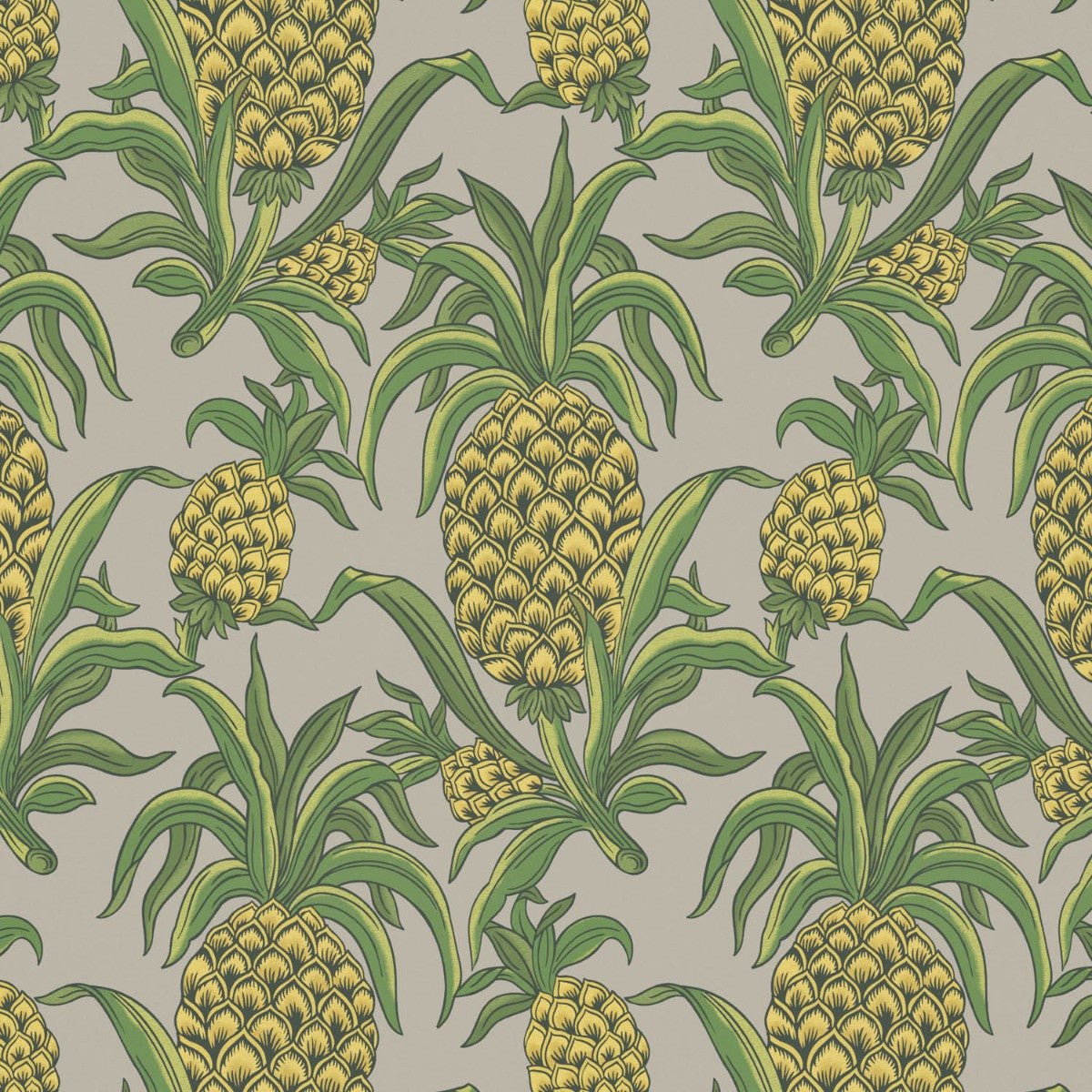 Ananas Wallpaper - Citrus - Warner House - Premier Wallcovering