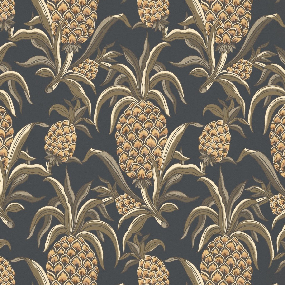 Ananas Wallpaper - Spice - Warner House - Premier Wallcovering
