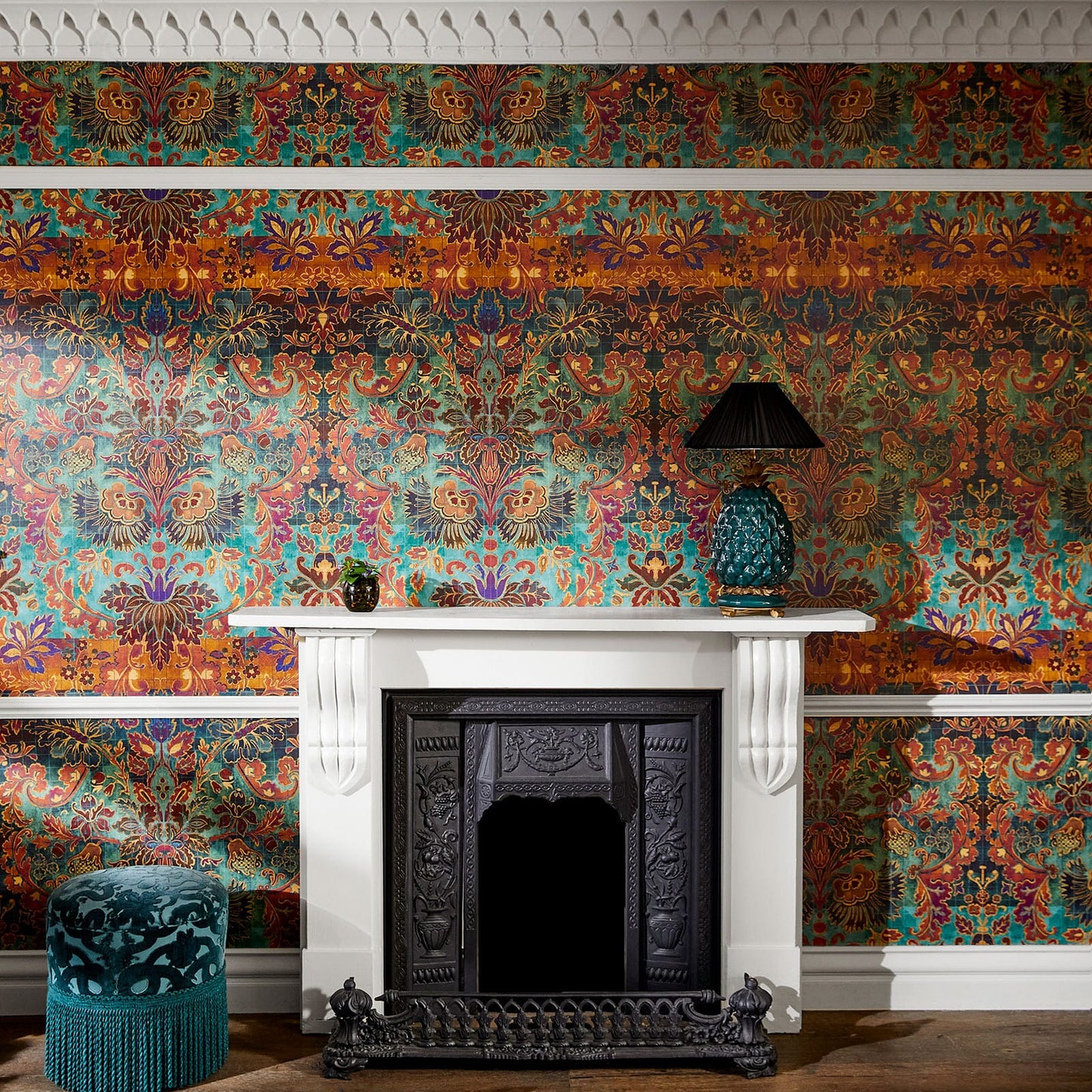 Andastra Wallpaper - Amazonite - House of Hackney - 1 - WA - AND - DI - AMA - XXX - Premier Wallcovering