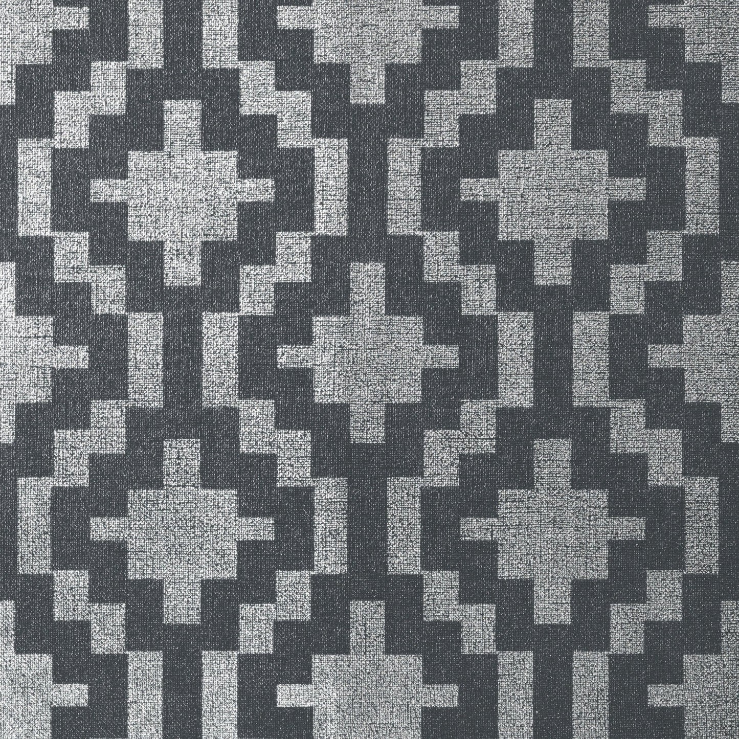 Andes Wallpaper - Metallic Silver - Thibaut - T57120 - Premier Wallcovering