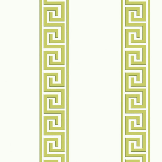 Andreas Stripe Wallpaper - Green - Thibaut - T14240 - Premier Wallcovering