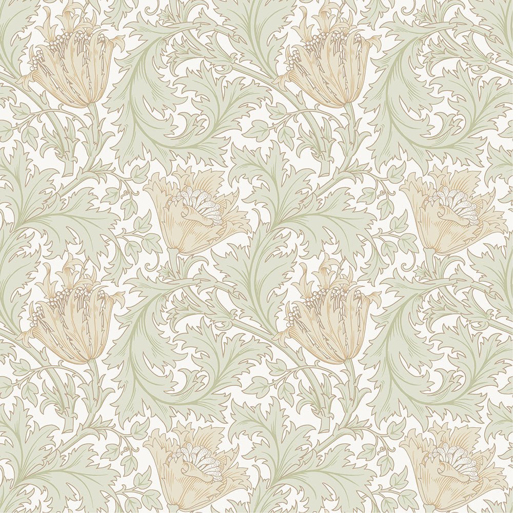 Anemone Wallpaper - Yellow - Midbec - 82002 - Premier Wallcovering