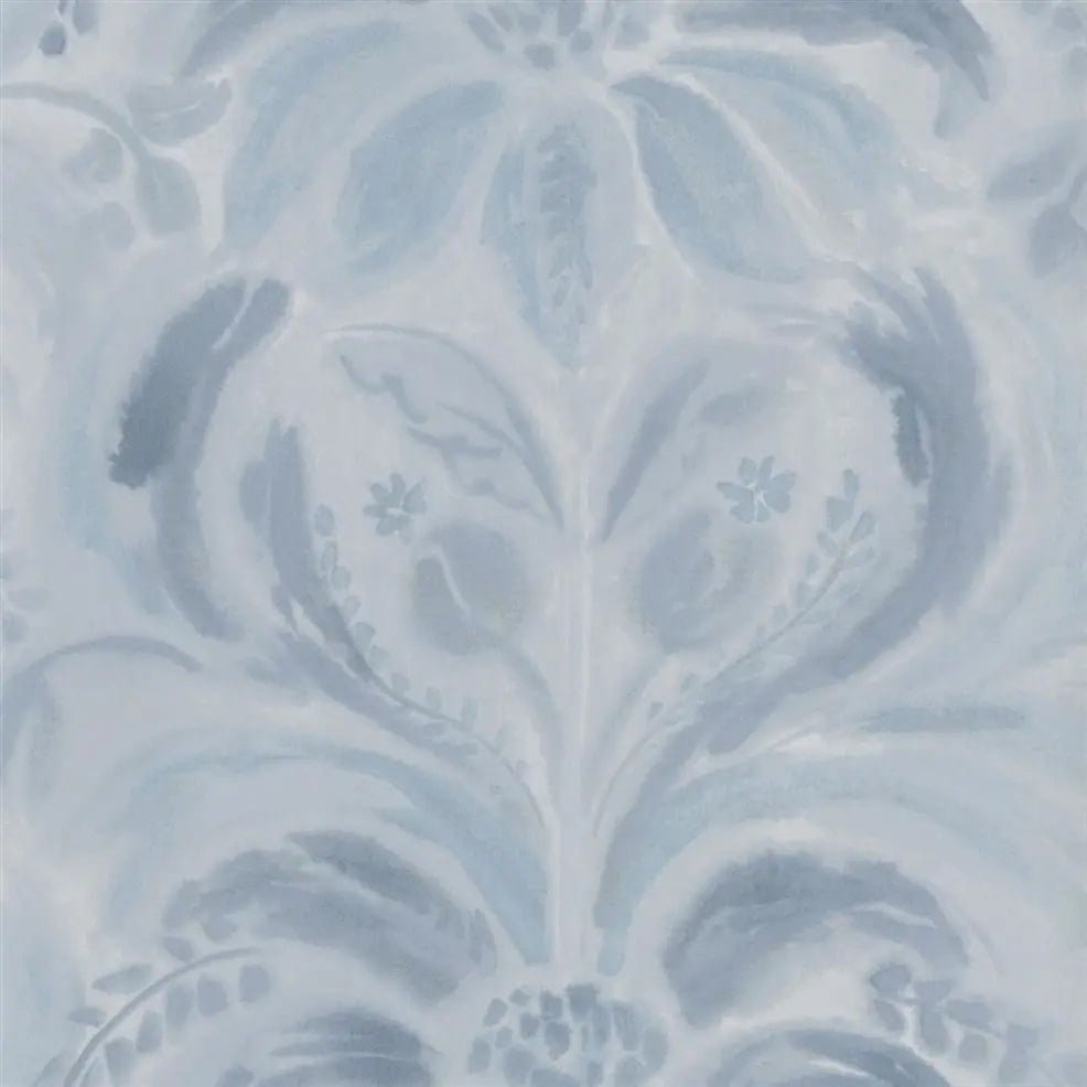 Angelique Damask Wallpaper - Indigo - PDG1036/05 - Designers Guild - Premier Wallcovering