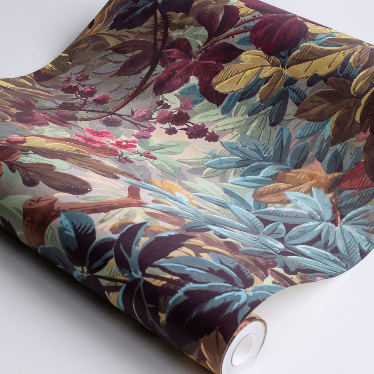 Anglessy Wallpaper - Plum - Rebel Walls - R17421 - Premier Wallcovering