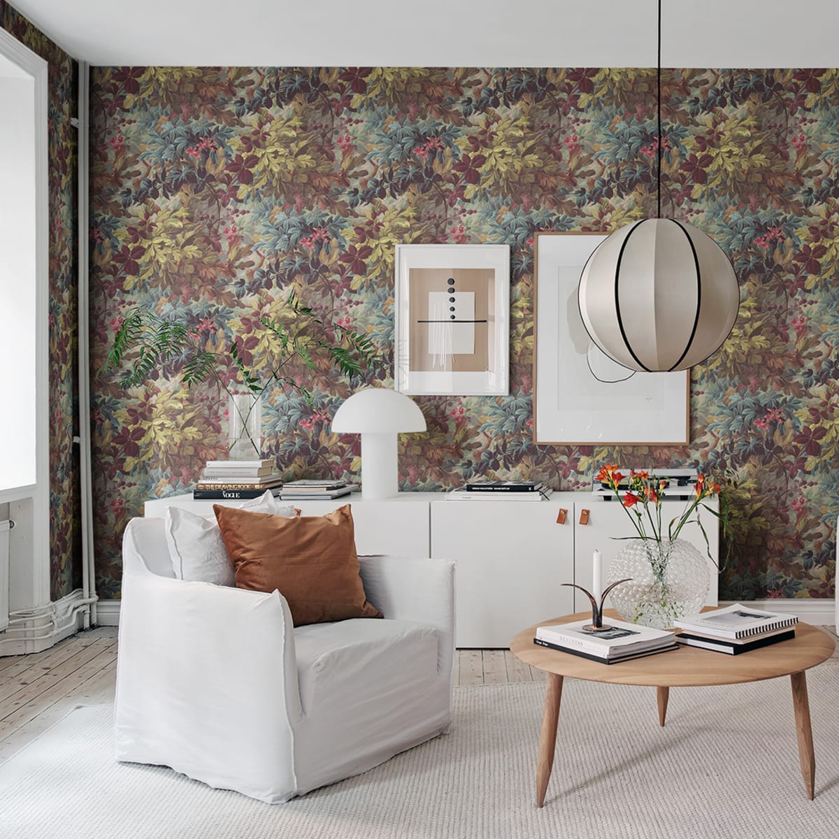 Anglessy Wallpaper - Plum - Rebel Walls - R17421 - Premier Wallcovering