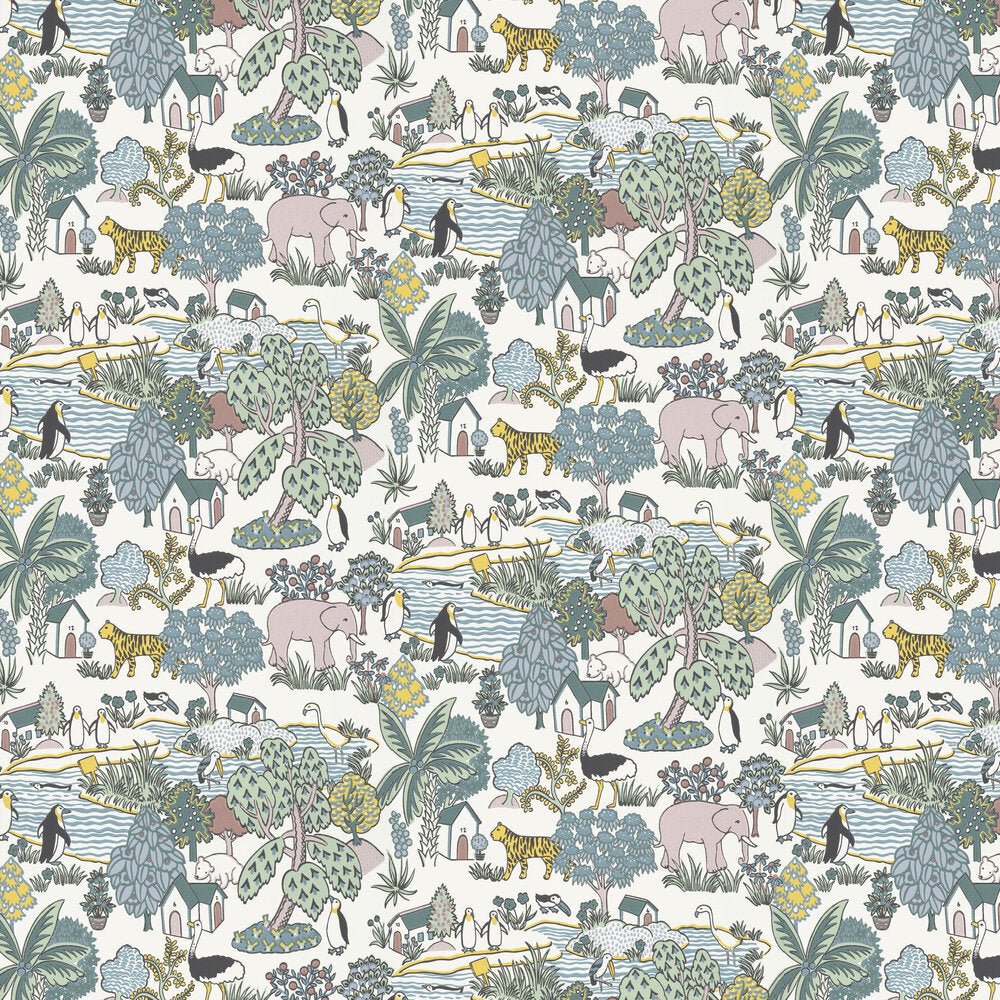 Animal Kingdom Wallpaper - Florence - Little Greene - 0231ANFLORE - Premier Wallcovering