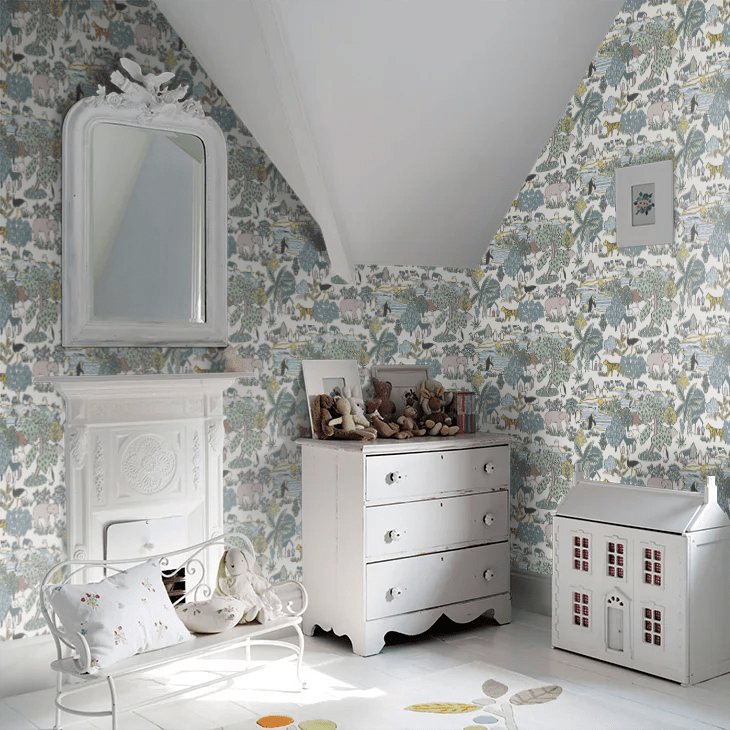 Animal Kingdom Wallpaper - Florence - Little Greene - 0231ANFLORE - Premier Wallcovering
