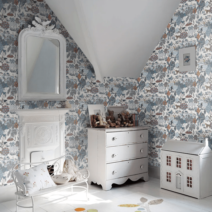Animal Kingdom Wallpaper - Bassoon - Little Greene - 0231ANBASSO - Premier Wallcovering