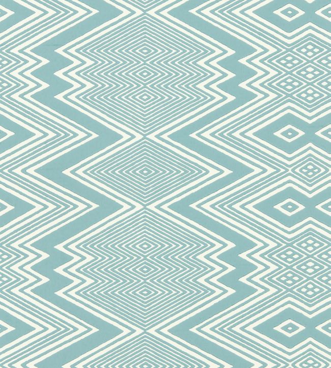 Ankara Wallpaper - Sky/Awakening - HQN2112848 - Harlequin - Premier Wallcovering
