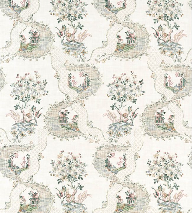Antoinette Wallpaper - Beige - Anna French - AT16158 - Premier Wallcovering