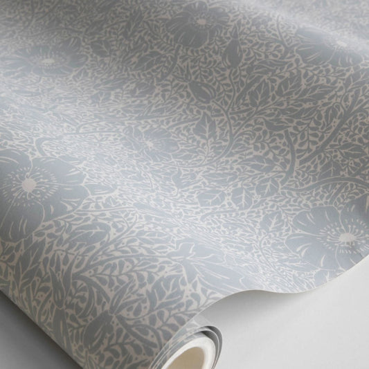 Anton Wallpaper - Misty Blue - Sandberg - 814-56 - Premier Wallcovering