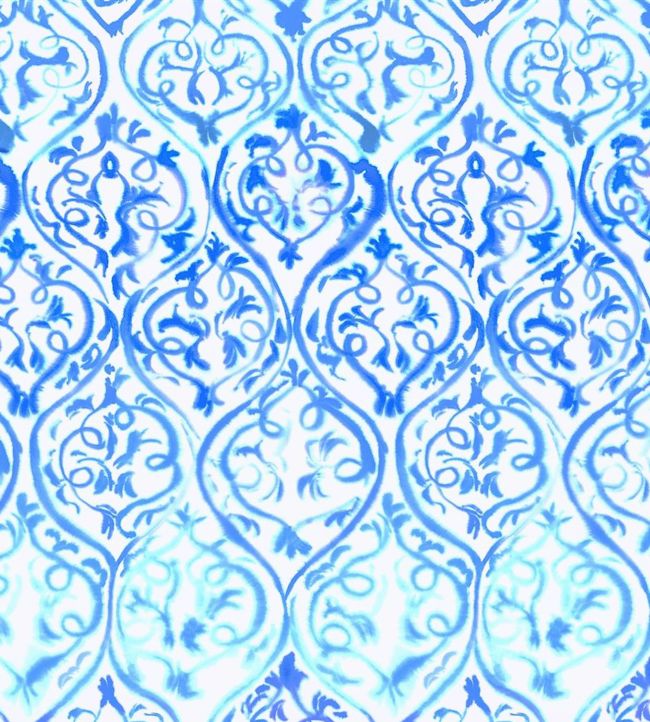 Arabesque Wallpaper - Cobalt - PDG1029/01 - Designers Guild - Premier Wallcovering