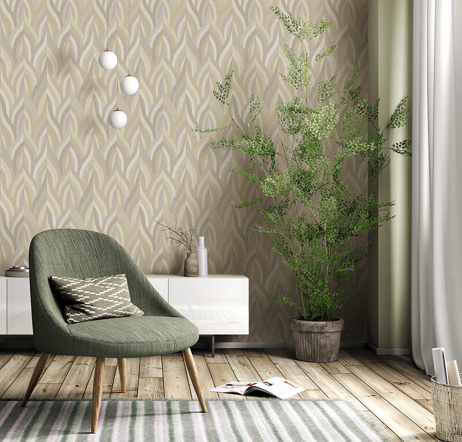Arabesque Wallpaper - Neutral - Holden Décor - 36370 - Premier Wallcovering