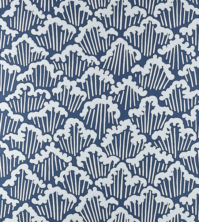 Aranami Wallpaper - Stiffkey Blue - 4605 - Farrow & Ball - Premier Wallcovering