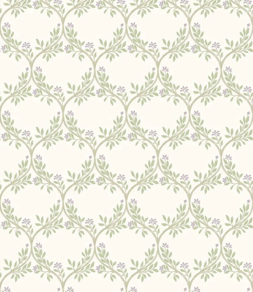 Arber Wallpaper - Green - Nina Campbell - NCW4495 - 02 - Premier Wallcovering