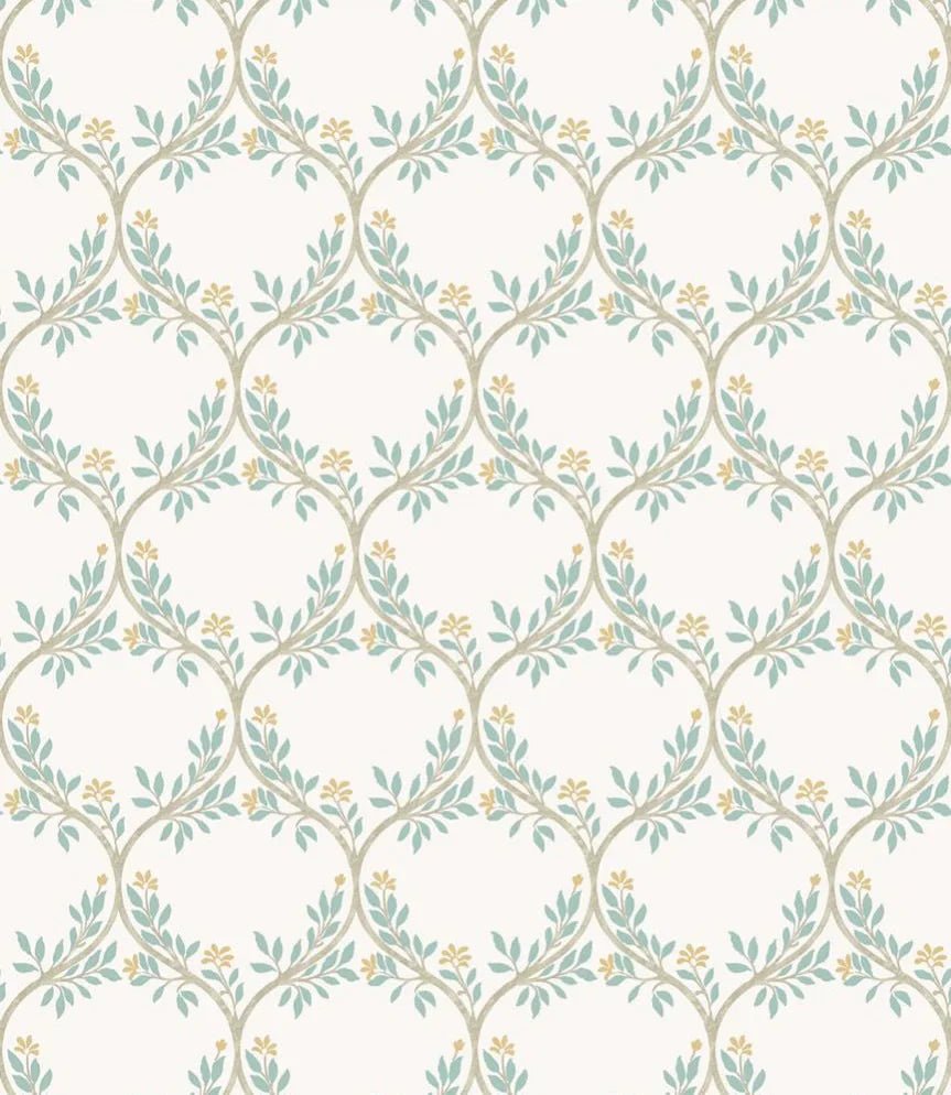 Arber Wallpaper - Blue - Nina Campbell - NCW4495 - 03 - Premier Wallcovering