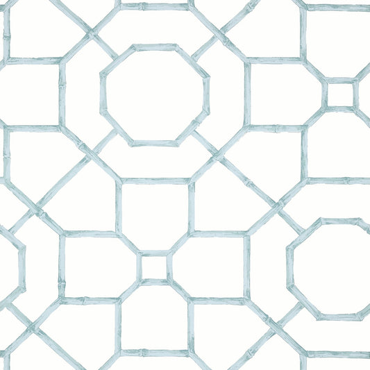 Arbor Wallpaper - Mist - Thibaut - T13671 - Premier Wallcovering